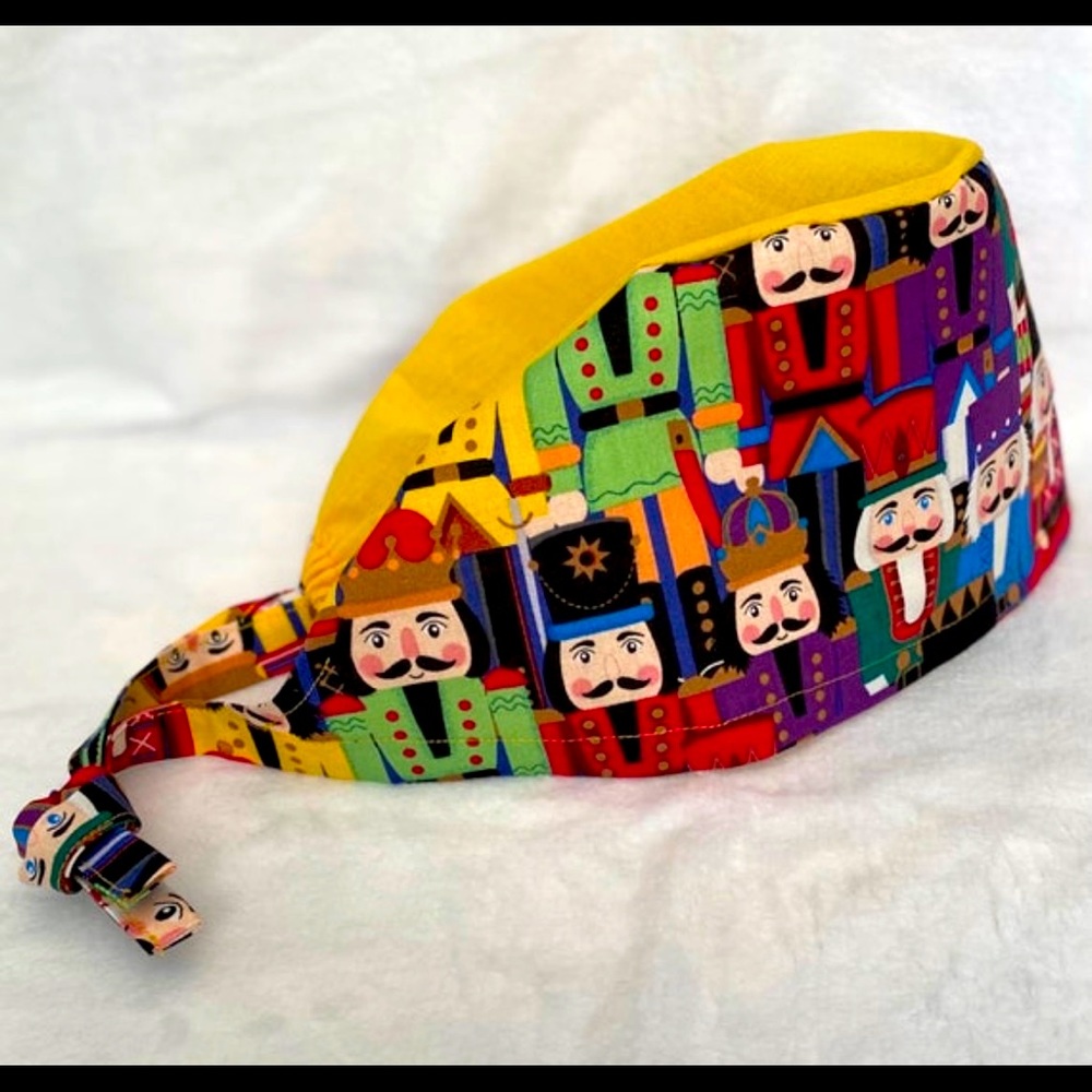 Surgical Scrub Cap Christmas Nutcrackers